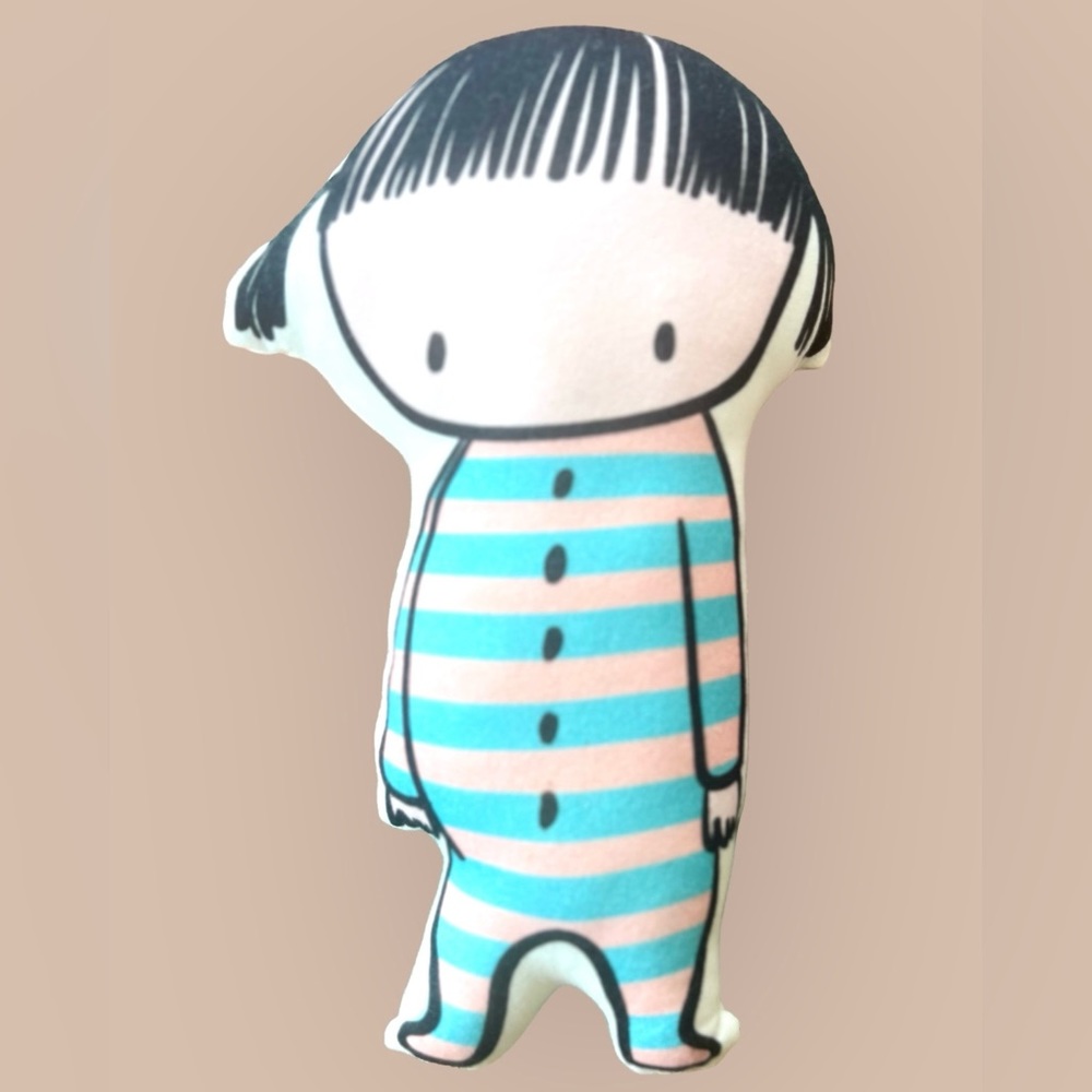 Soft Doll in T-shirt material.